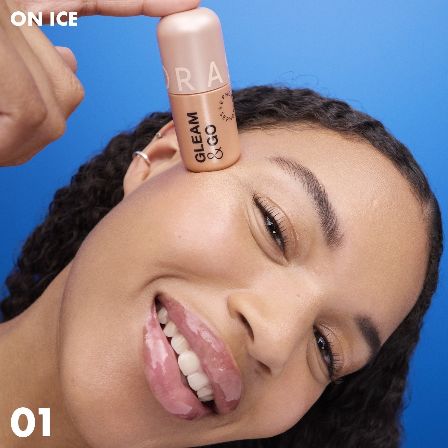 SEPHORA - GLEAM & GO - Highlighter liquide fini seconde peau - 01 On ice (7 ml)