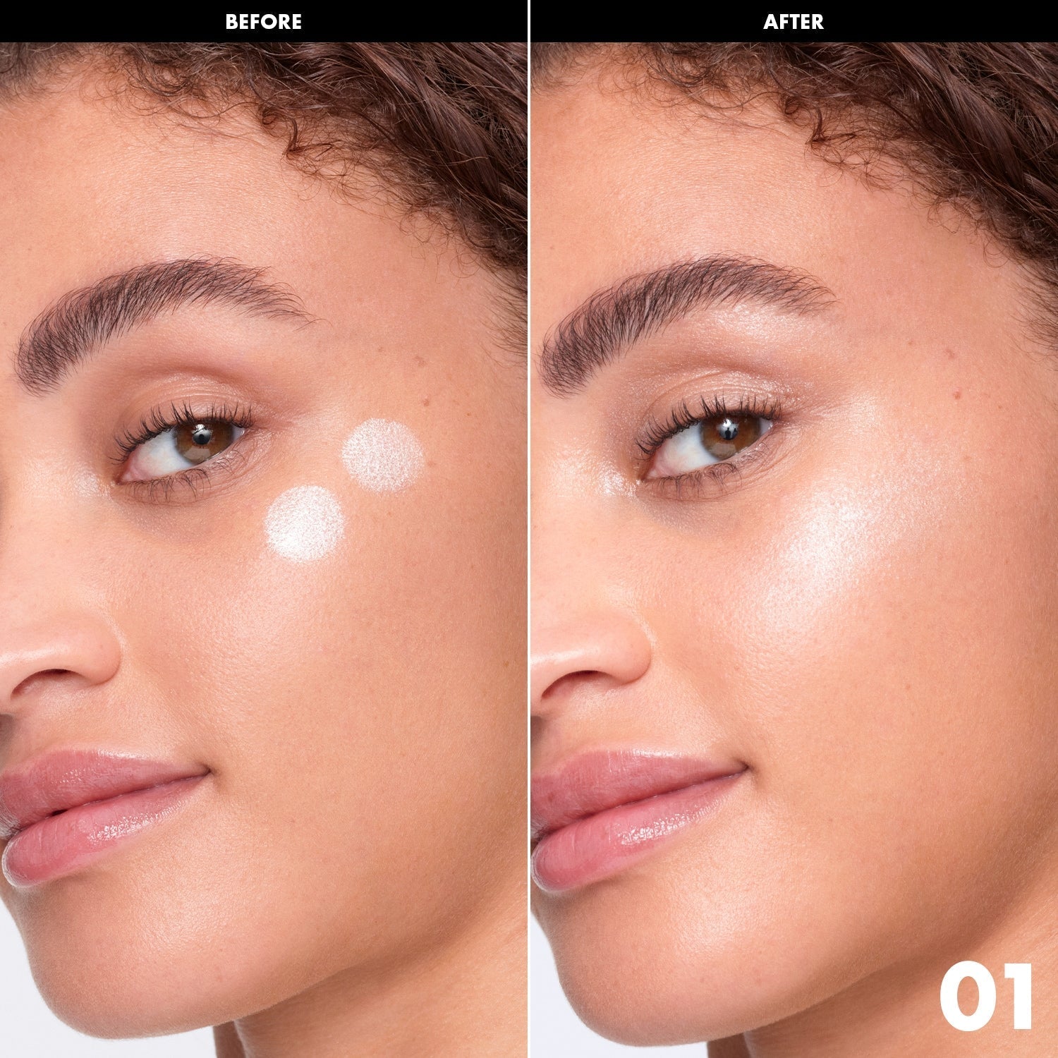 SEPHORA - GLEAM & GO - Highlighter liquide fini seconde peau - 01 On ice (7 ml)