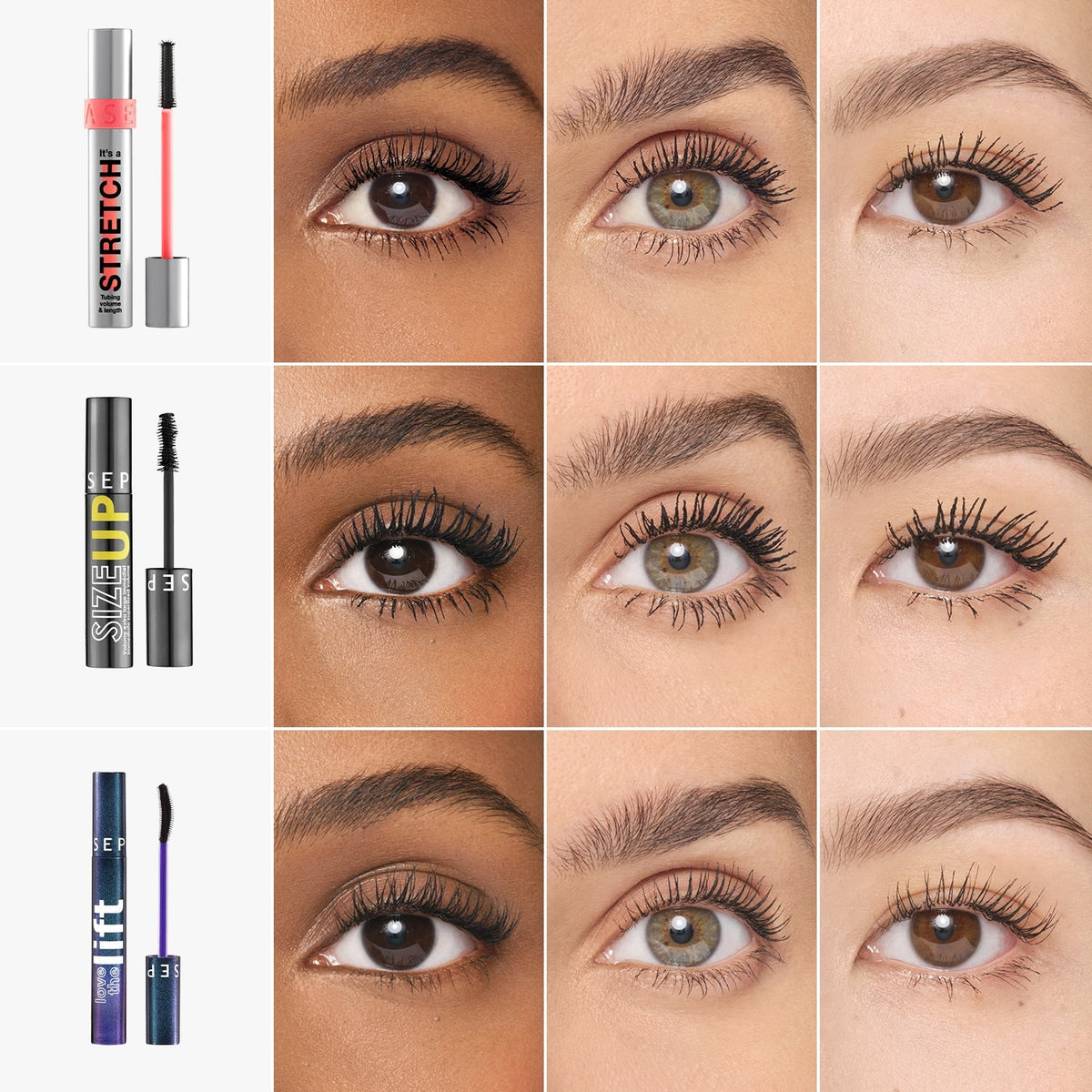 SEPHORA - IT'S A STRETCH - Mascara tubing volume et longueur- 8ml