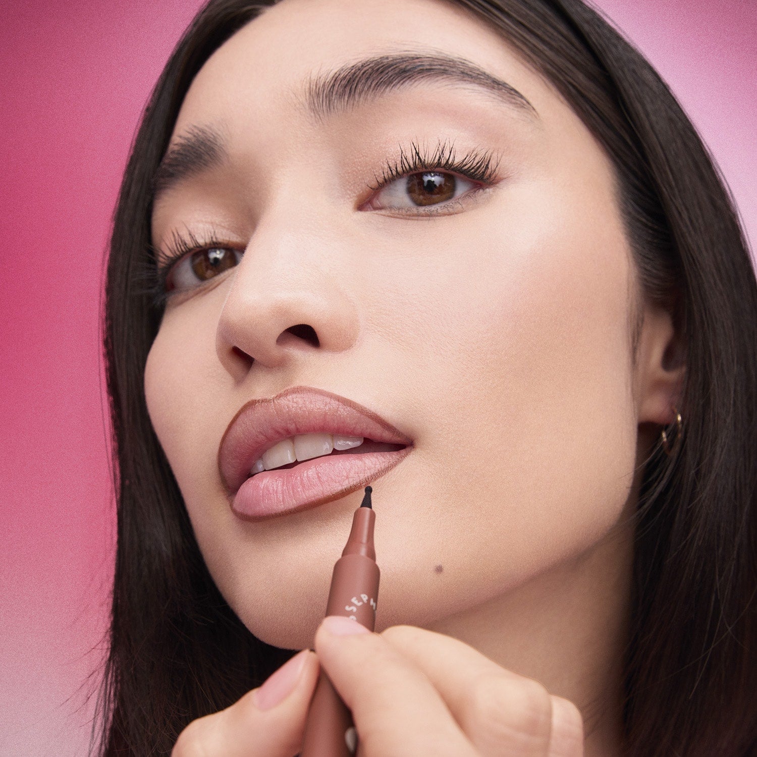 SEPHORA -LIP TINT FELT LINER - 02 Rosewood trace (1 ml)