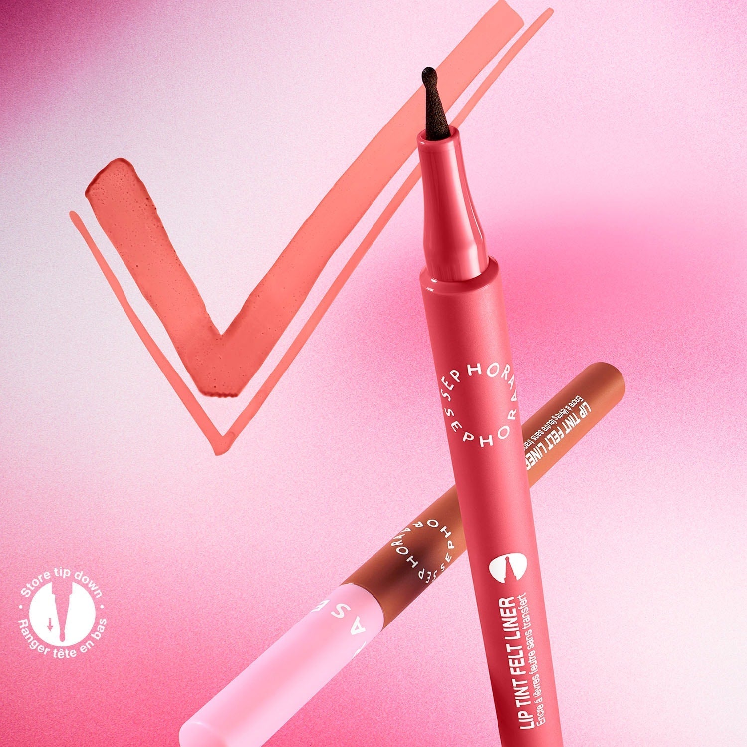 SEPHORA - LIP TINT FELT LINER - 01 Terracotta ink