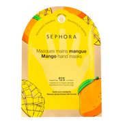 SEPHORA - Masques pour les mains, gants imprégnés - Hydratation des mains en 15 minutes - réf Mangue
