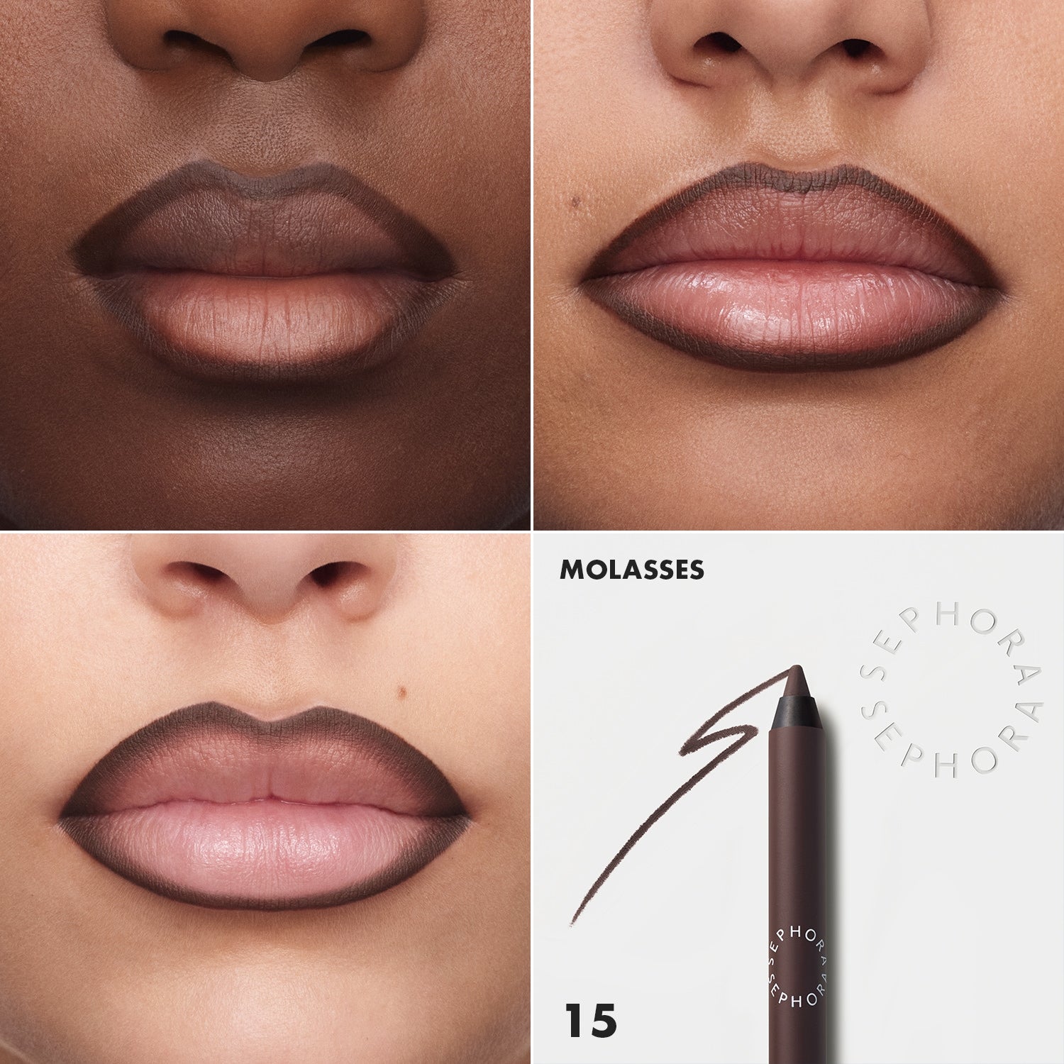SEPHORA - MEILLEUR COMBO LEVRES - DEEP NUDE ( 2pcs )