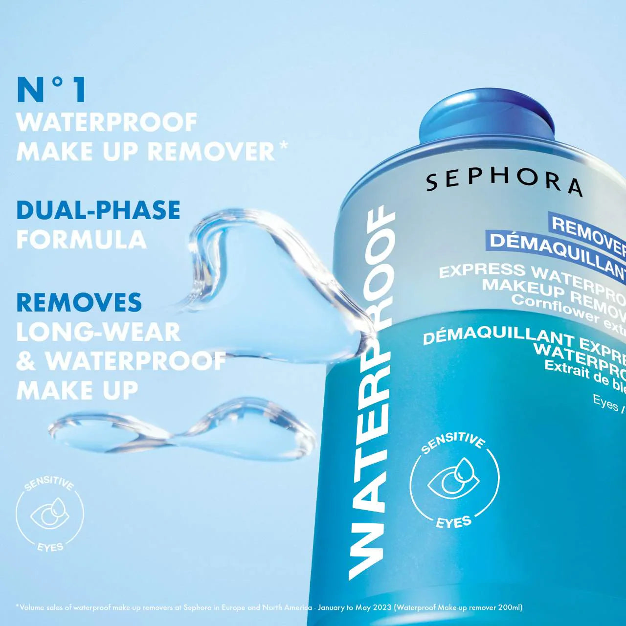 SEPHORA - MINI Express Waterproof Makeup Remover - 50ml