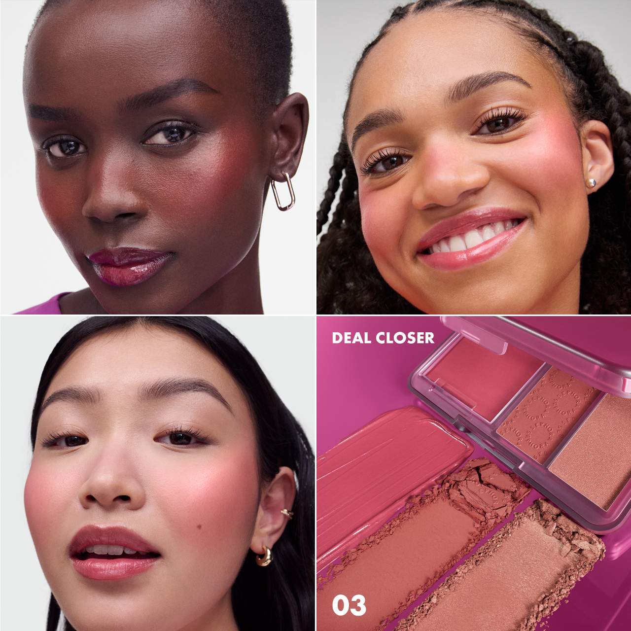 SEPHORA - Palette Blush Blush Blush - réf 03 Deal Closer
