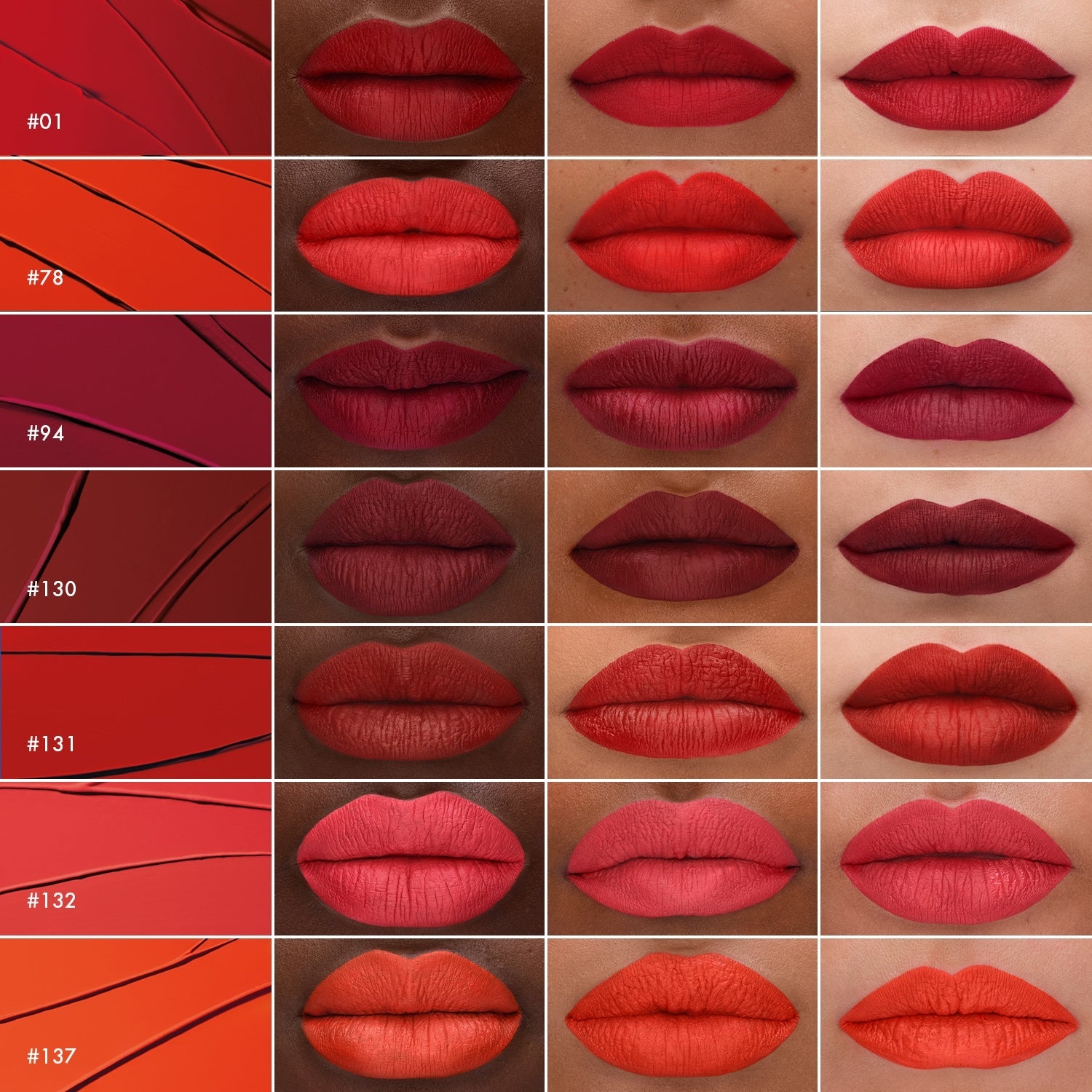 SEPHORA - Rouge à lèvres mat 01 - Always Red