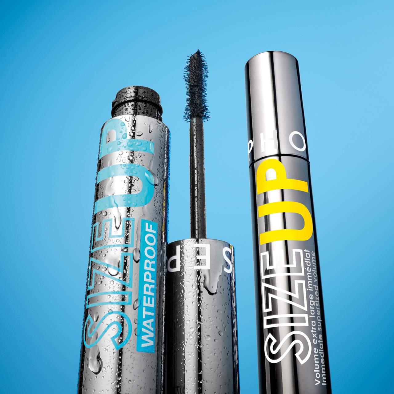SEPHORA - Size Up Mascara Volume XXL Immédiat - réf Ultra Black Waterproof Immédiat