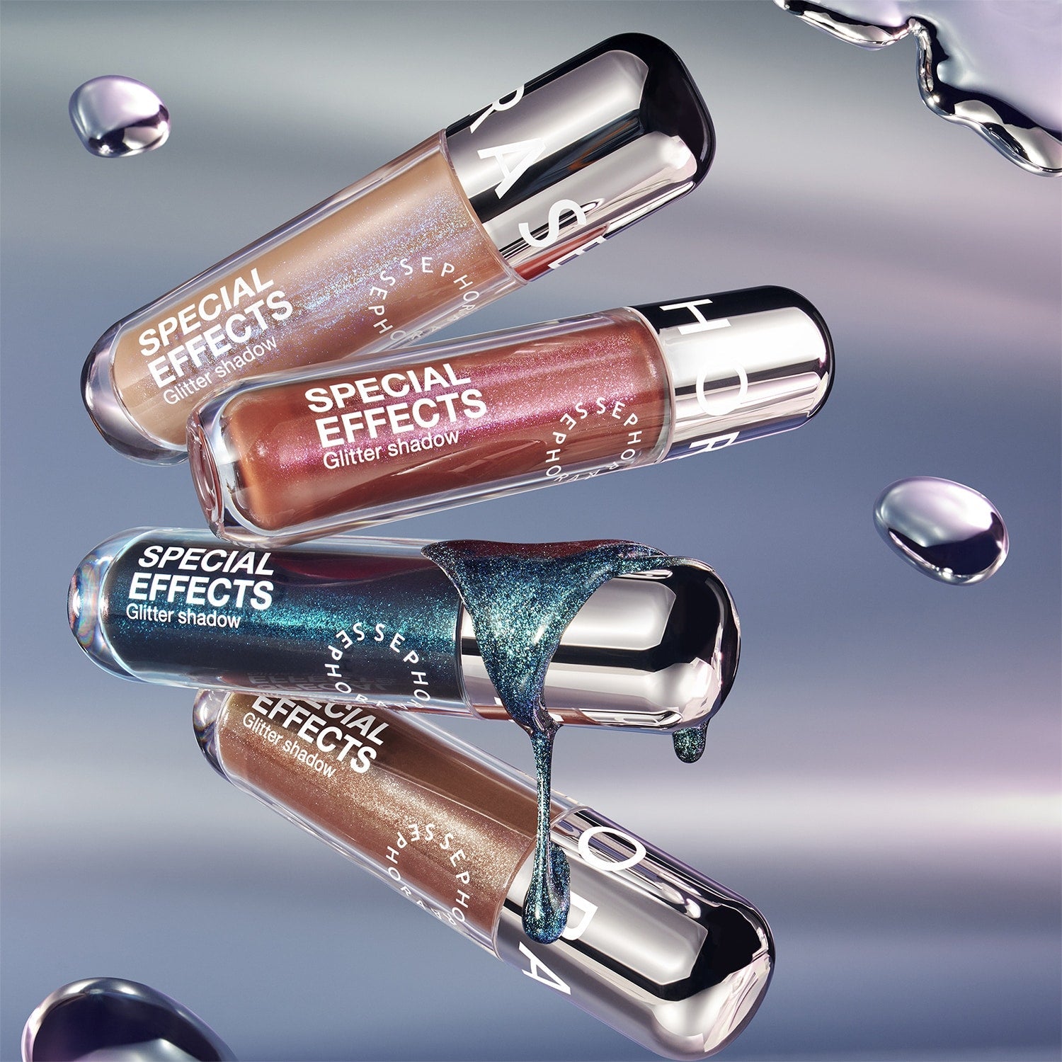 SEPHORA - SPECIAL EFFECTS GLITTER SHADOW- 01 Pink blast (4 ml)
