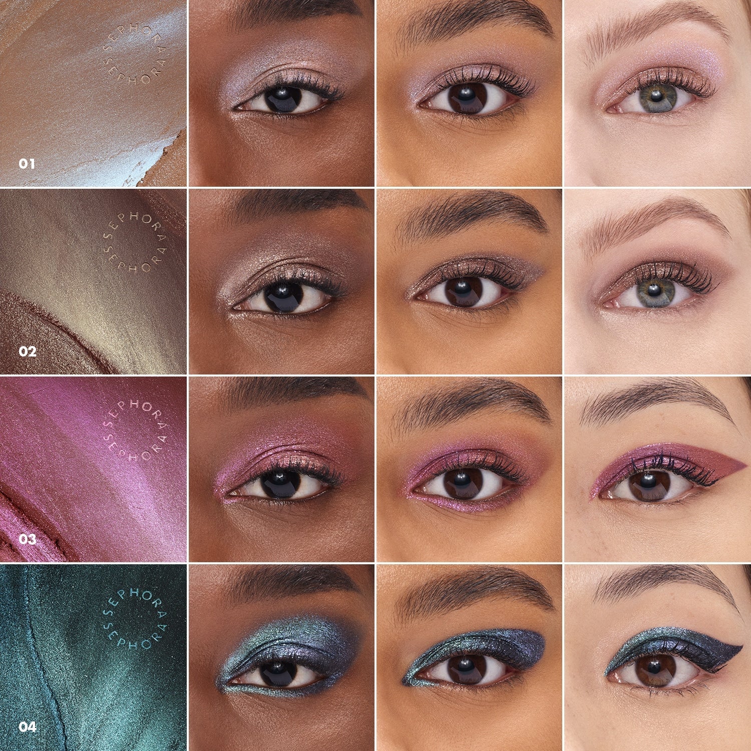 SEPHORA - SPECIAL EFFECTS GLITTER SHADOW- 01 Pink blast (4 ml)