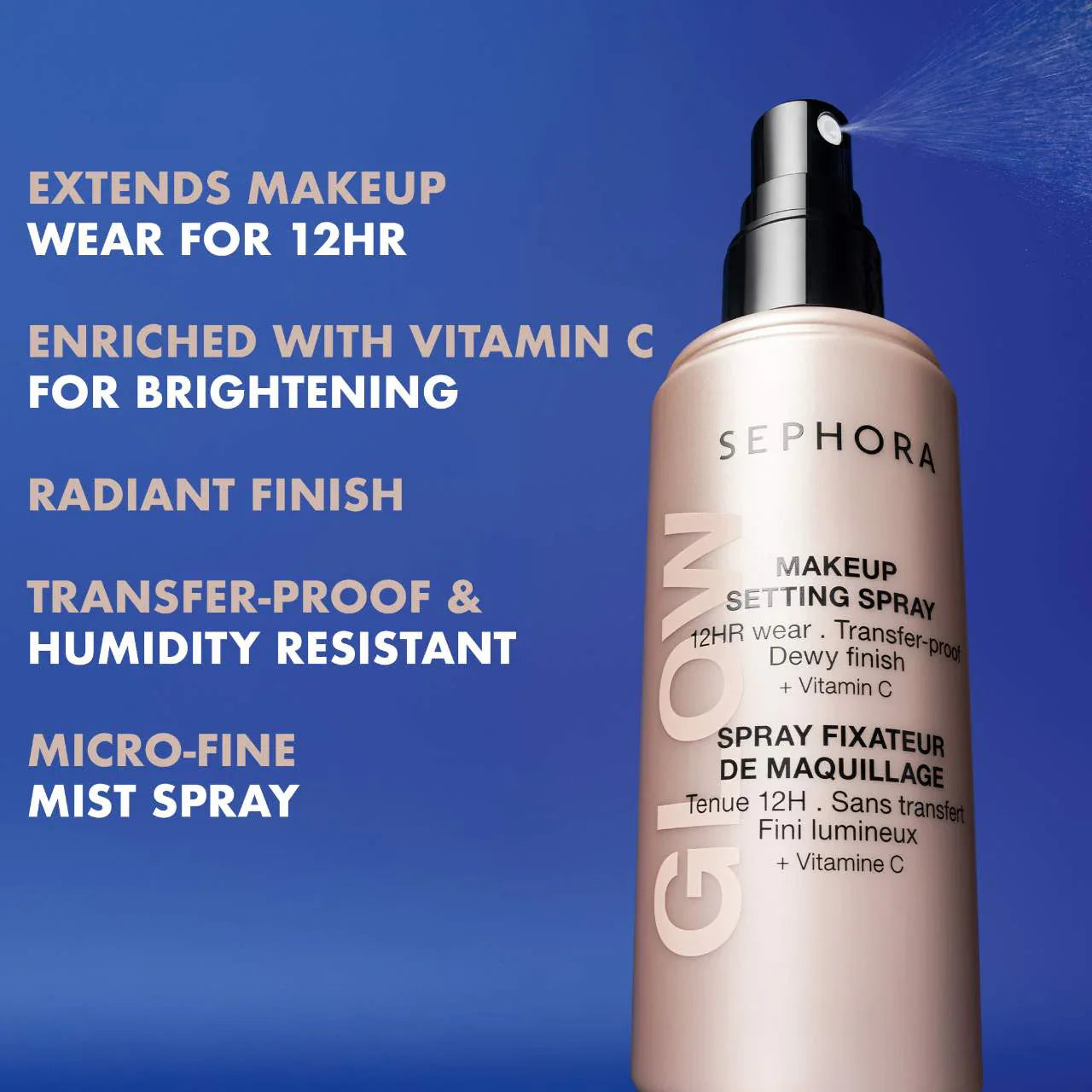 SEPHORA - Spray Fixateur de Maquillage Vitamine C - 80ml