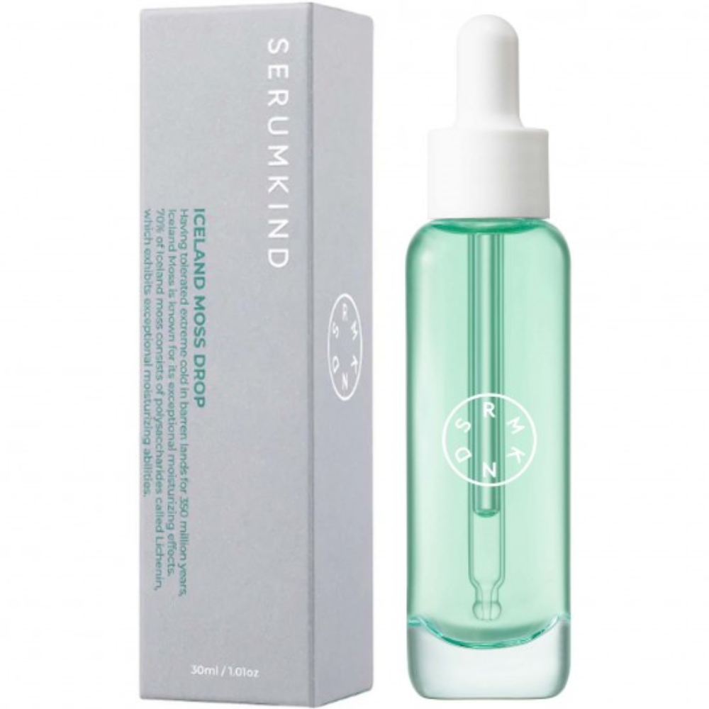 SERUMKIND - ICELAND MOSS DROP SERUM FOR DRY, DEHYDRATED AND SENSITIVE SKIN