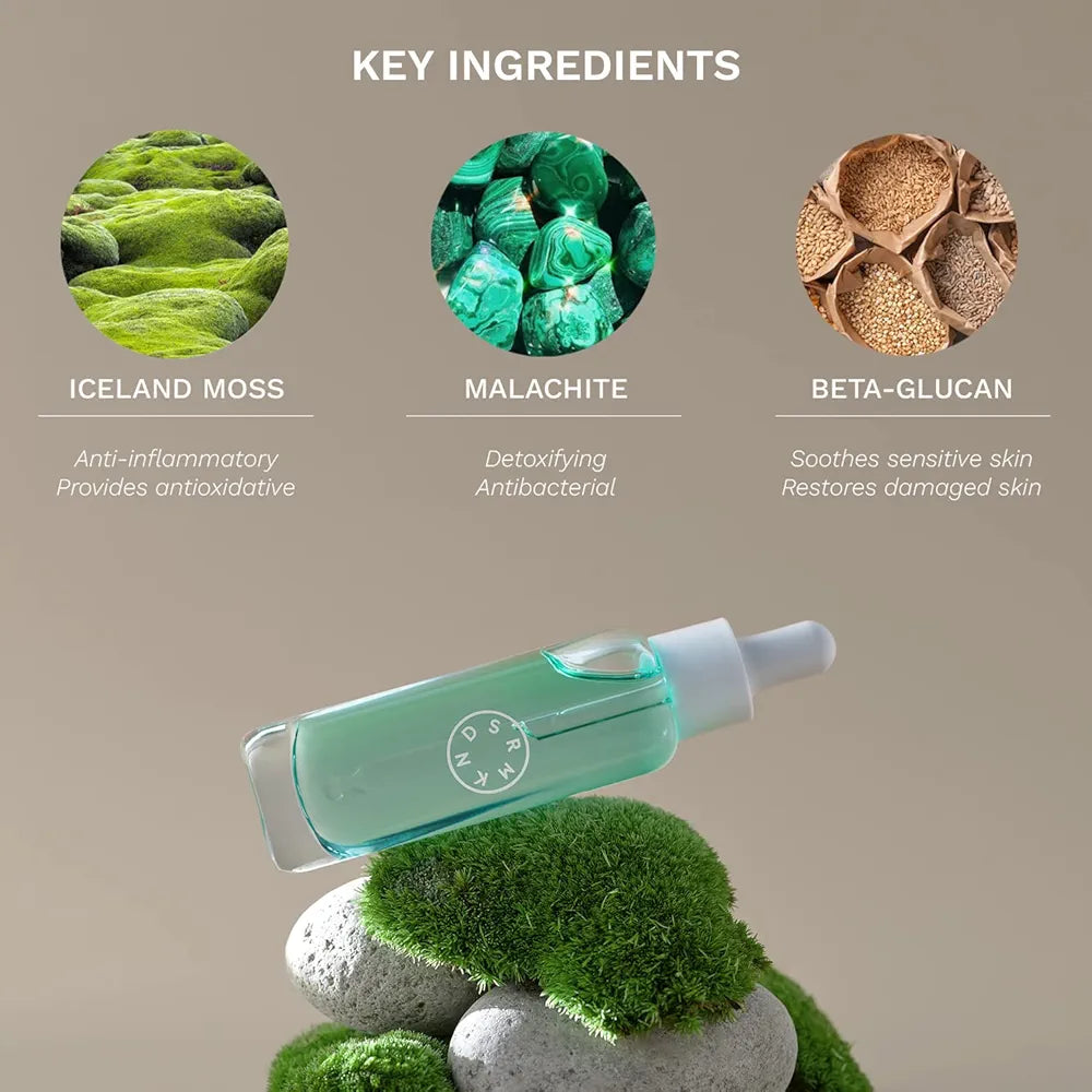 SERUMKIND - ICELAND MOSS DROP SERUM FOR DRY, DEHYDRATED AND SENSITIVE SKIN