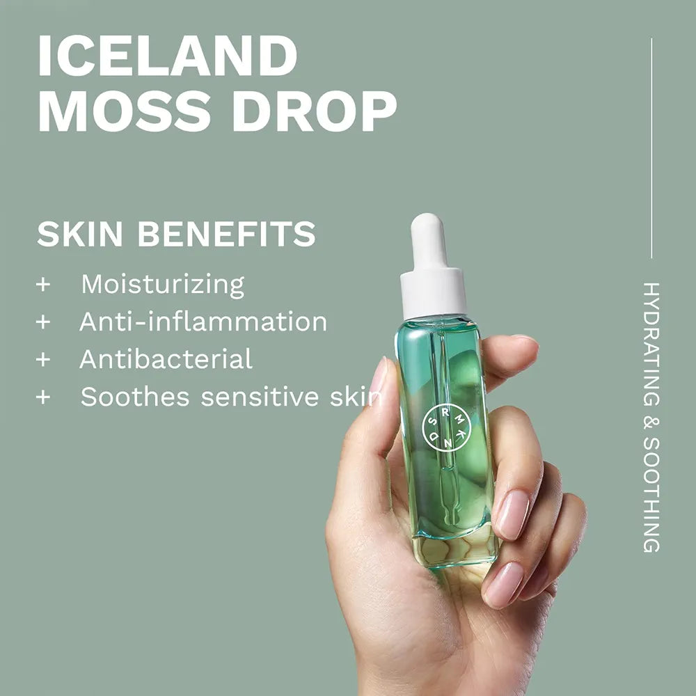 SERUMKIND - ICELAND MOSS DROP SERUM FOR DRY, DEHYDRATED AND SENSITIVE SKIN