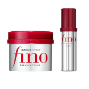 SHISEIDO - Duo Fino Hair Mask + Fino Premium Serum Hair Oil Transparent