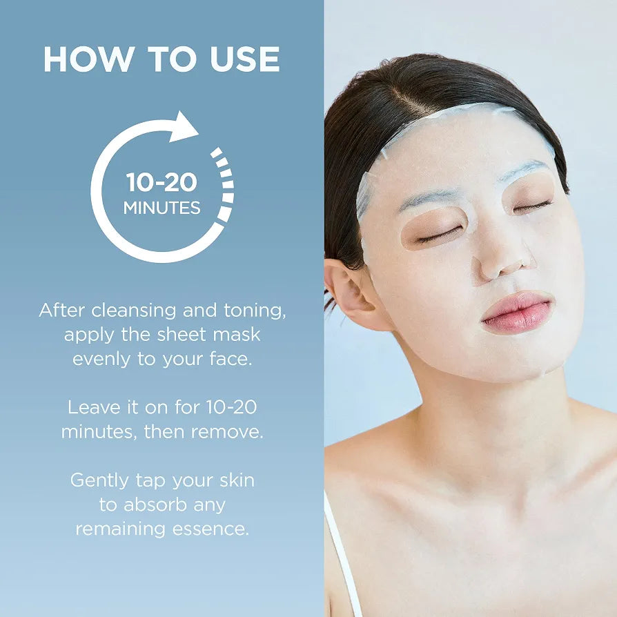 SKIN 1004 - Hyalu-Cica Hydrating Mask Pack ( 5pcs )