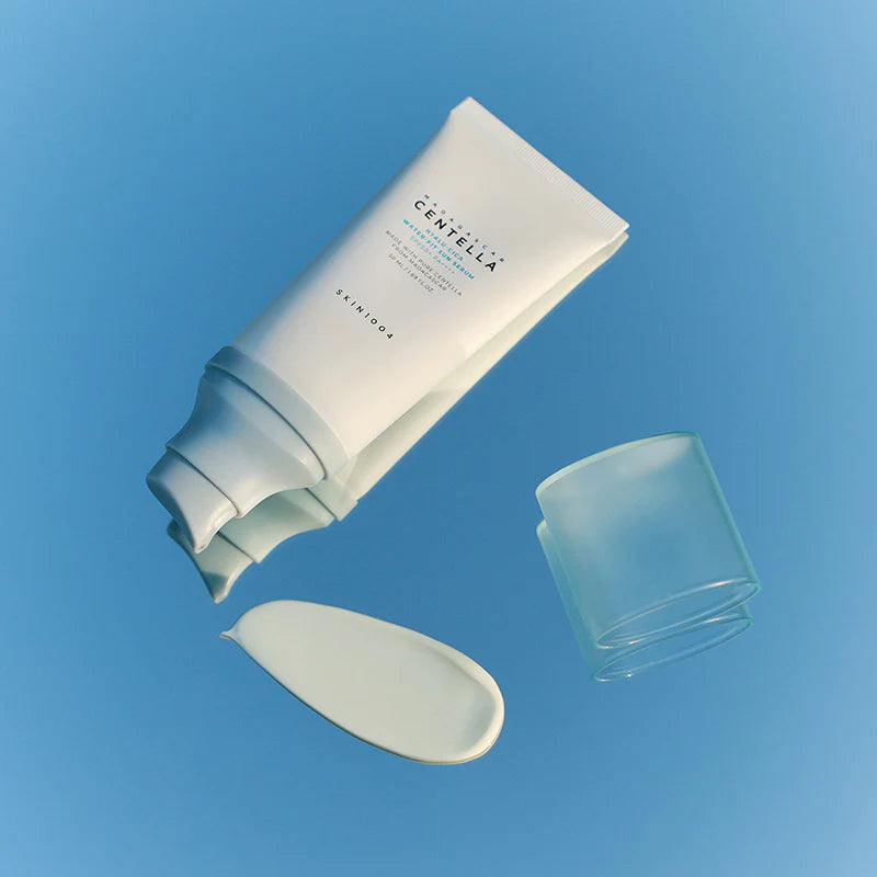 SKIN 1004 - Madagascar Centella Facial Sun Screen, Hyalu-Cica Water-Fit Sun Serum 2x50ml Twin Pack (2pcs)