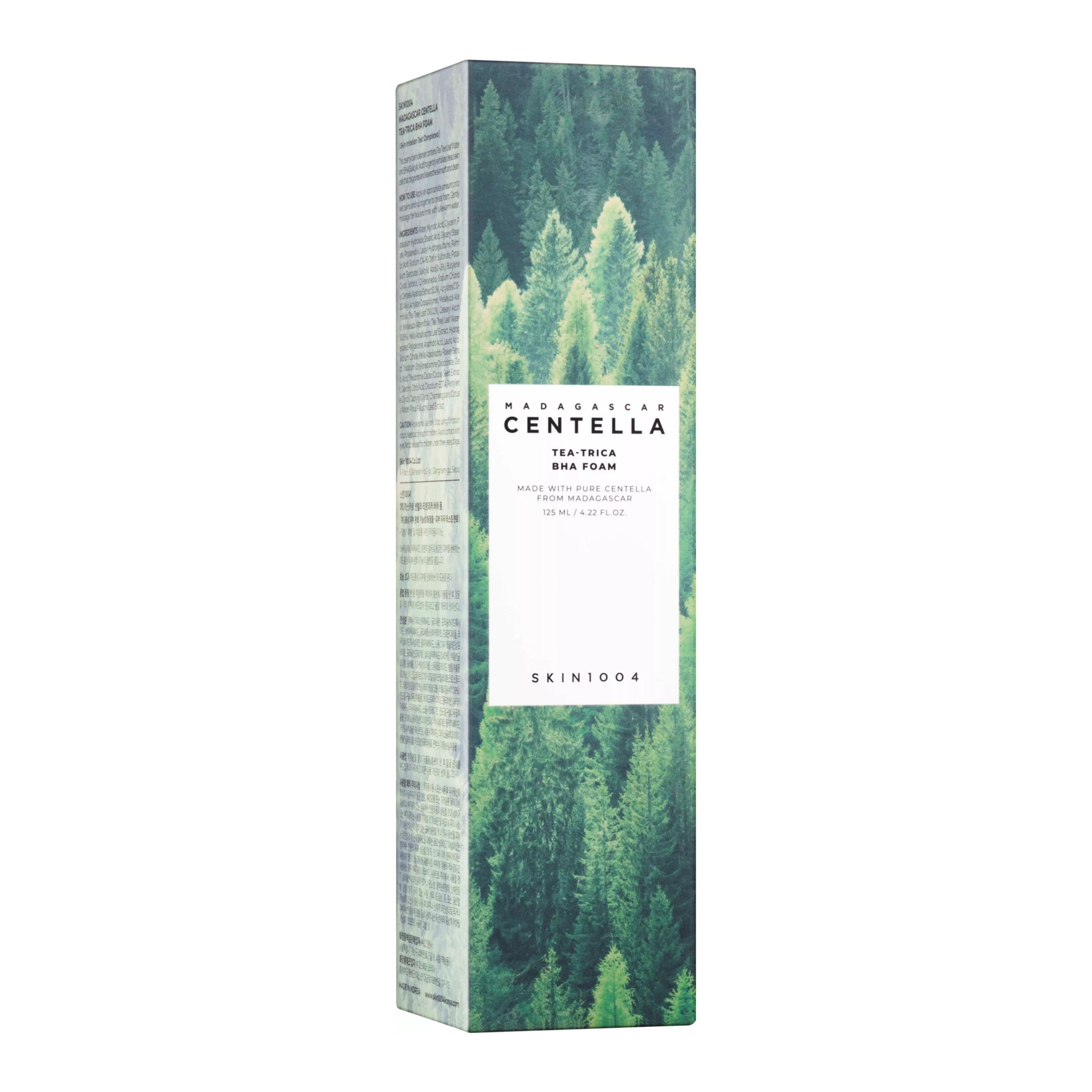 SKIN 1004 - Madagascar Centella Tea Trica BHA Cleansing Foam - 125ml