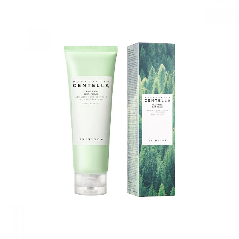 SKIN 1004 - Madagascar Centella Tea Trica BHA Cleansing Foam - 125ml