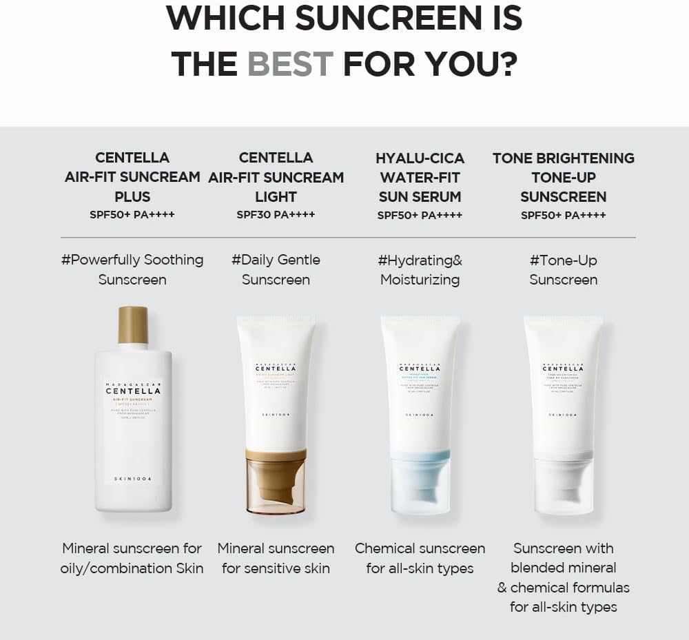 SKIN 1004 - Madagascar Centella Tone Brightening Tone-Up SPF50 Sunscreen - 50ml