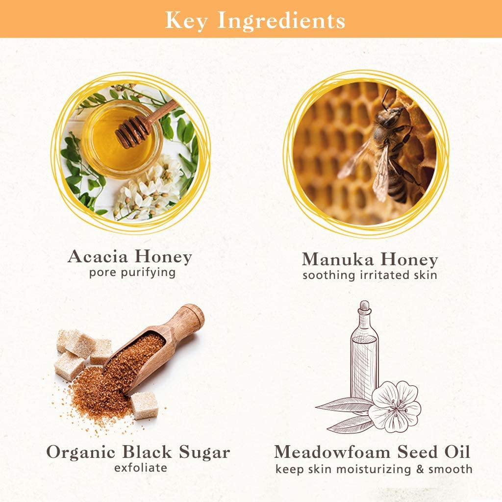SKINFOOD - Honey Sugar Food Mask - 120g