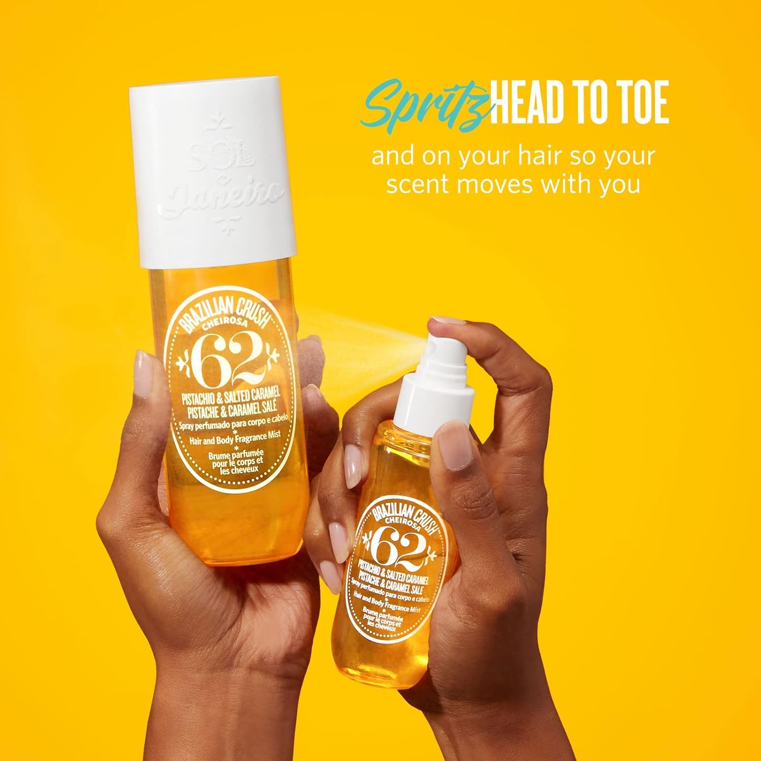 SOL DE JANEIRO - Brazilian Crush Cheirosa 62 - Brume Parfumée Pour Le Corps Et Les Cheveux - 240ml