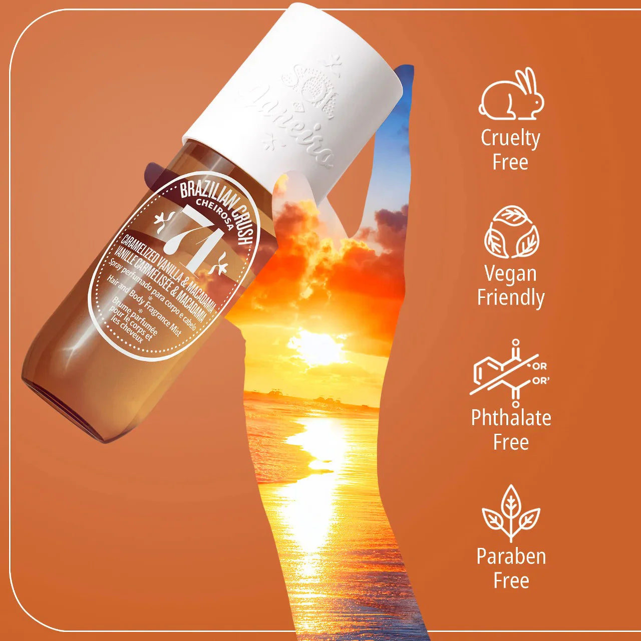 SOL DE JANEIRO - Brazilian Crush Cheirosa 71 - Brume Parfumée Pour Le Corps Et Les Cheveux - 90ml