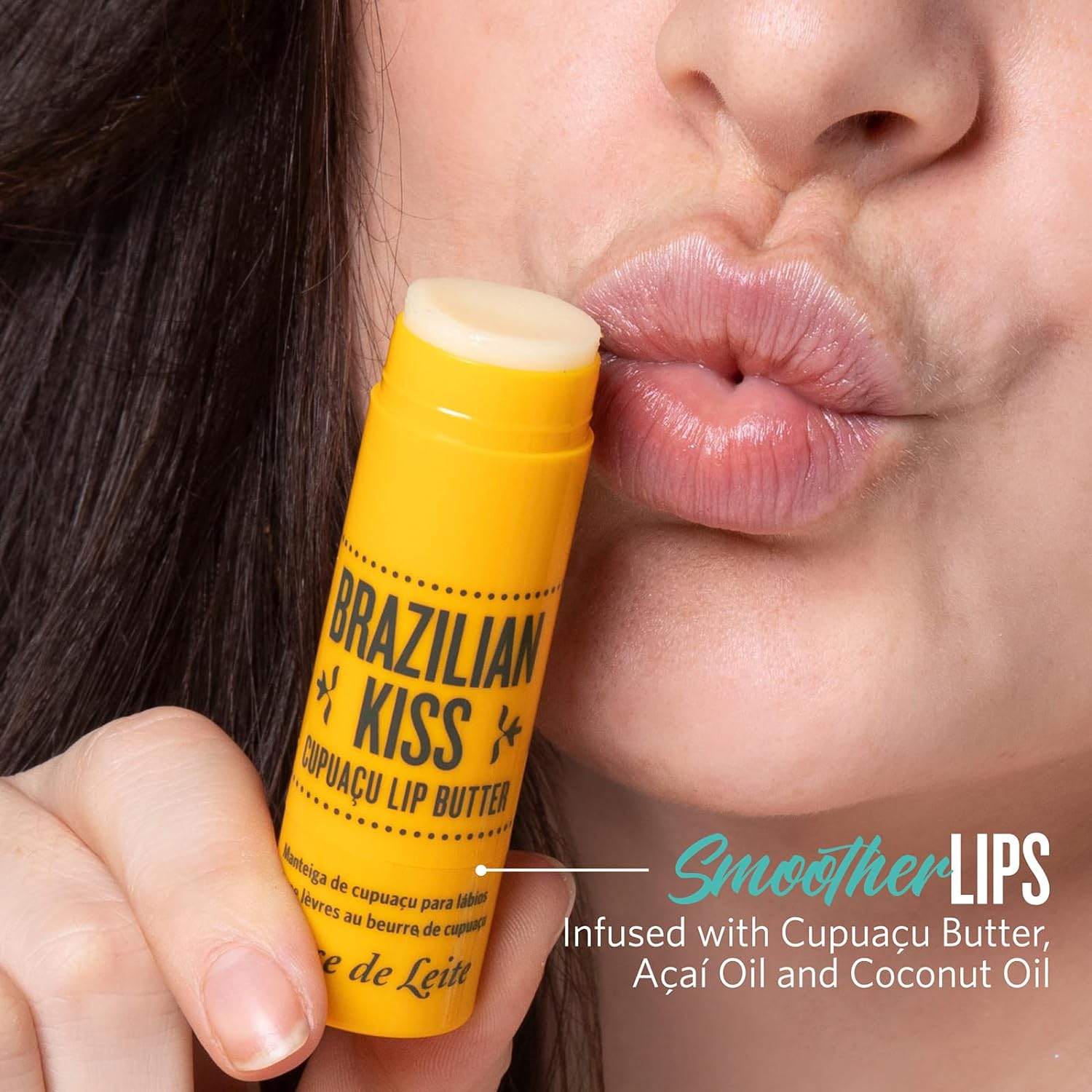 SOL DE JANEIRO - Brazilian Kiss Cupuacu Lip Butter - Baume Lèvres au Beurre de Cupuaçu