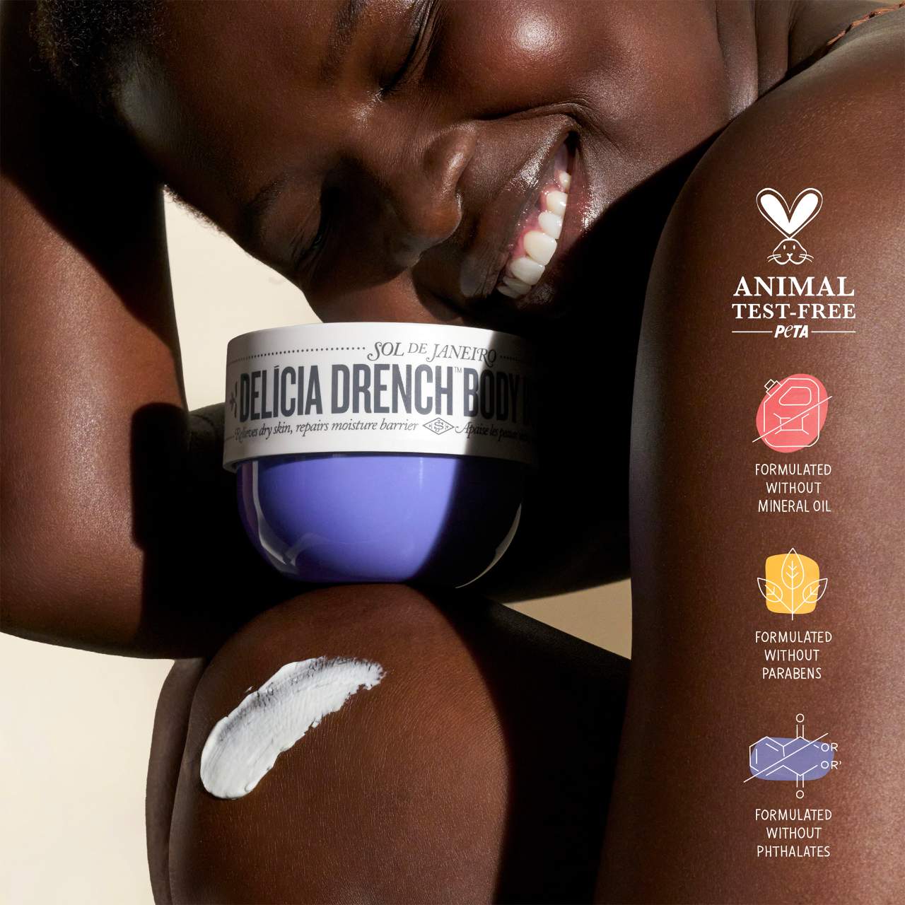 SOL DE JANEIRO - Delícia Drench™ Body Butter for Intense Moisture and Skin Barrier Repair - 240ml