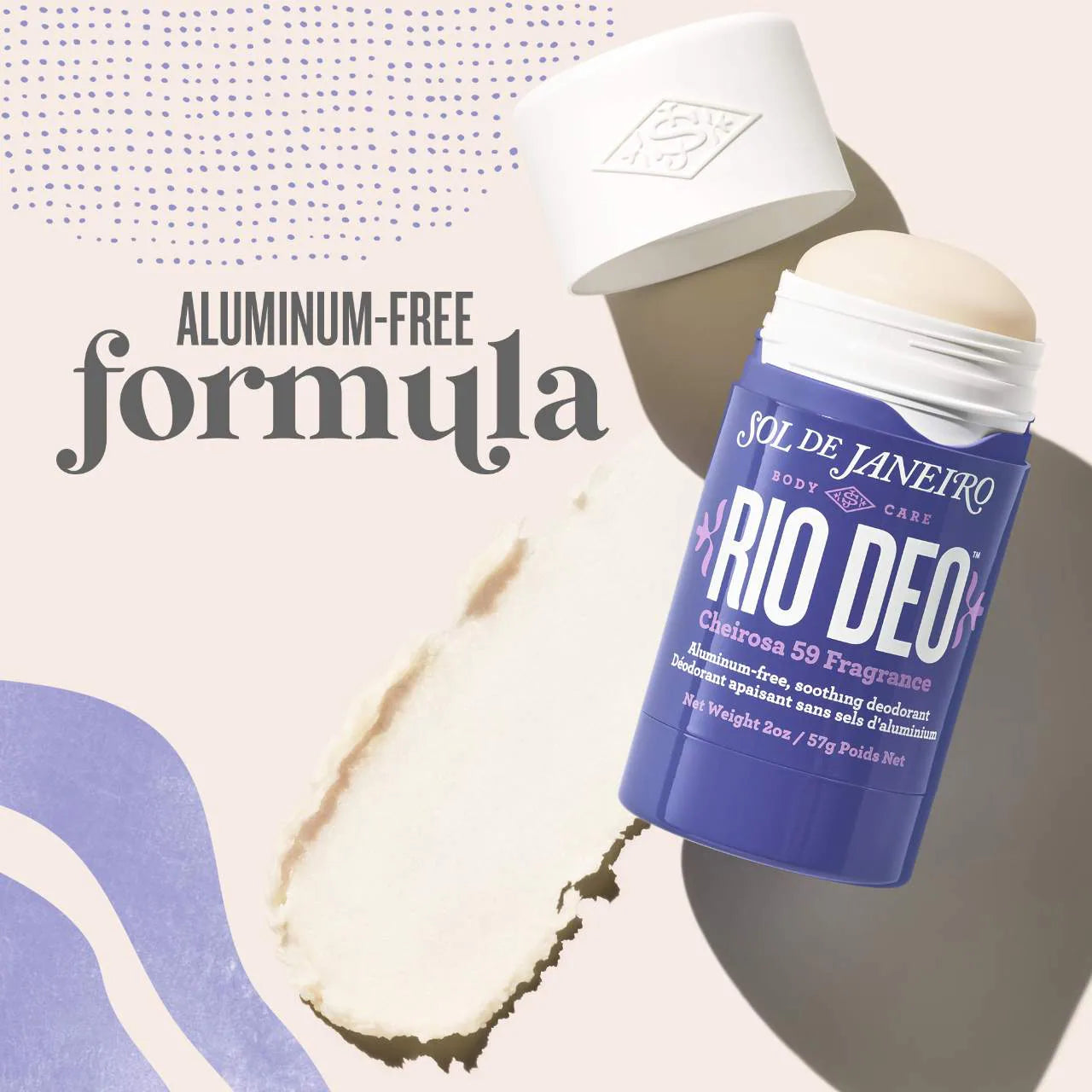 SOL DE JANEIRO - Delicia Drench™ Rio Deo 59 - Déodorant sans sels d'aluminium 57g