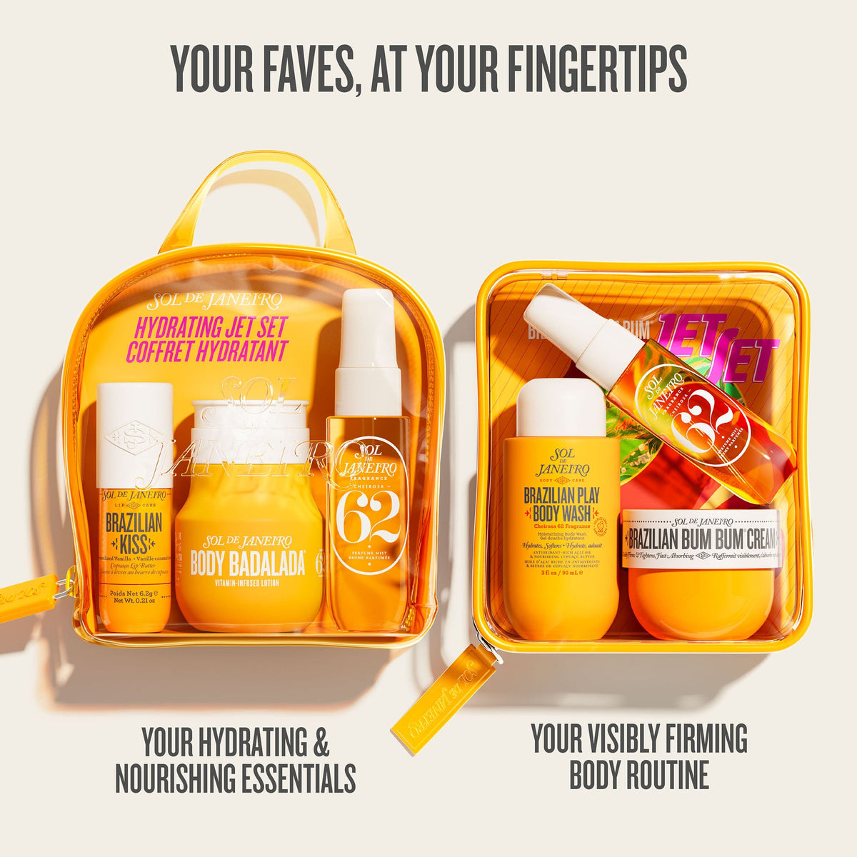 SOL DE JANEIRO - MINI Hydrating Jet Set ( 3pcs MINI )