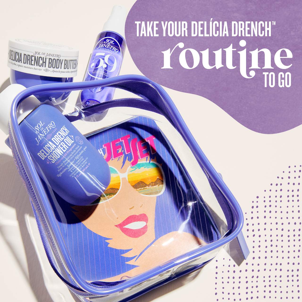 SOL DE JANEIRO - MINI Delicia Drench Jet Set - Ready Minis