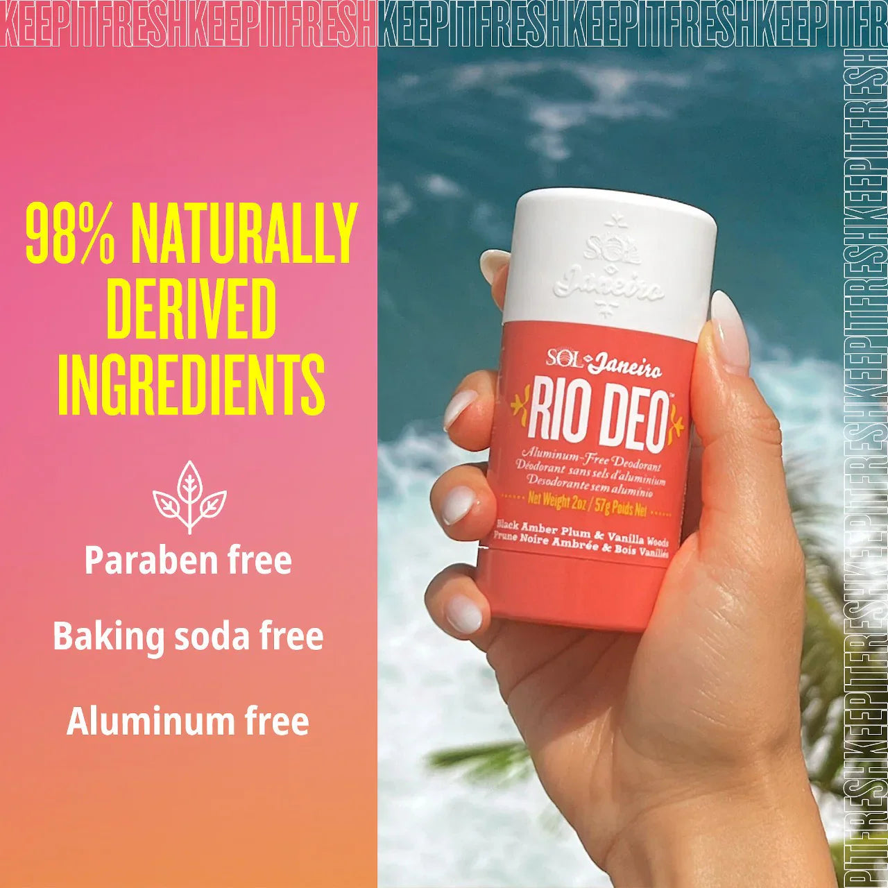 SOL DE JANEIRO - Rio Déo '40
stick déodorant solide sans sels d'aluminium 57g