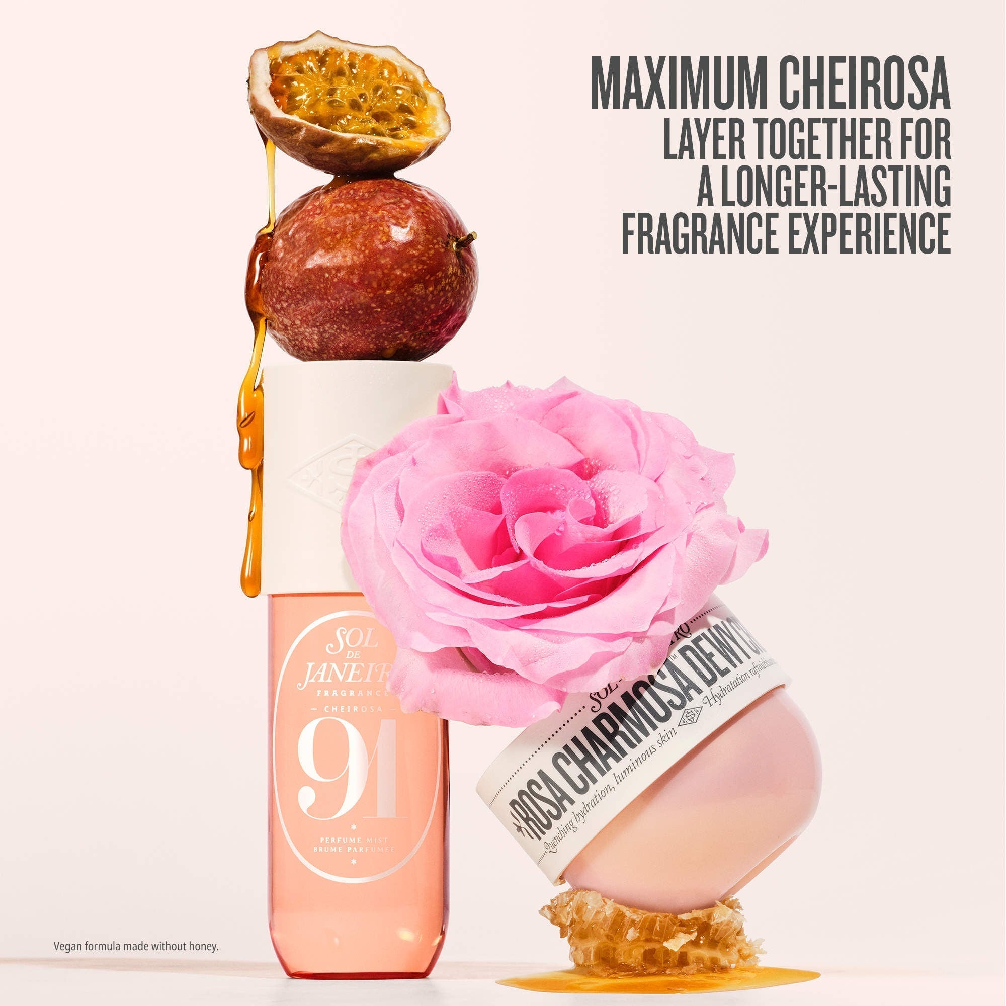 SOL DE JANEIRO - Rosa Charmosa™ Dewy Cream - Crème corps sublimatrice d'éclat - 75 ml