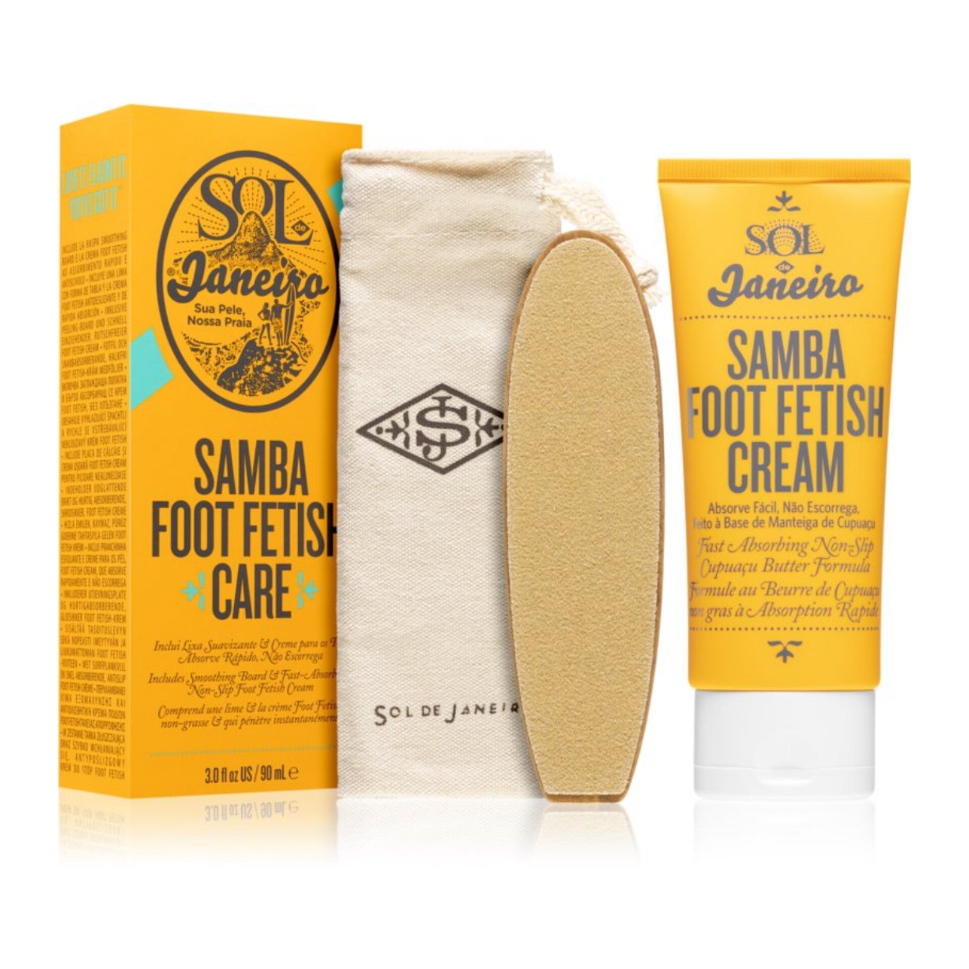 SOL DE JANEIRO - Soin fétichiste des pieds en 2 étapes 90 ml