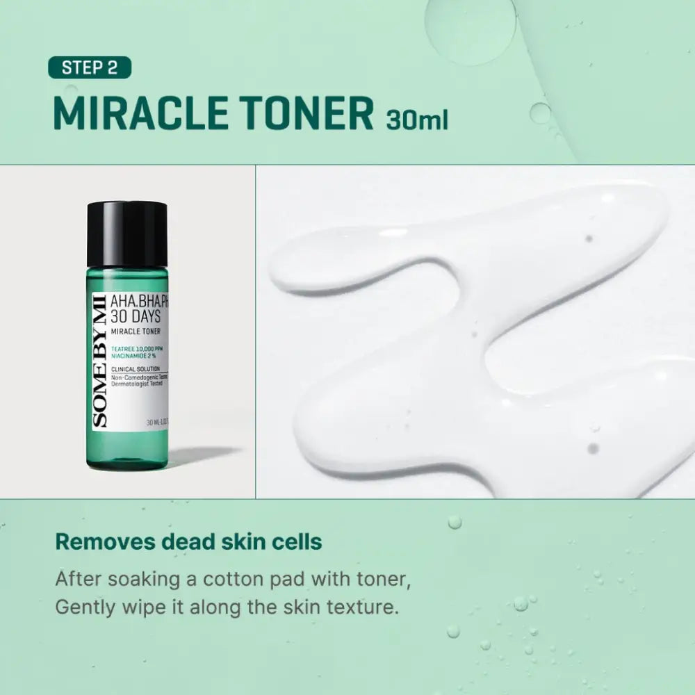 SOME BY MI AHA BHA PHA 30 MIRACLE AC SOS KIT (4pcs MINI)