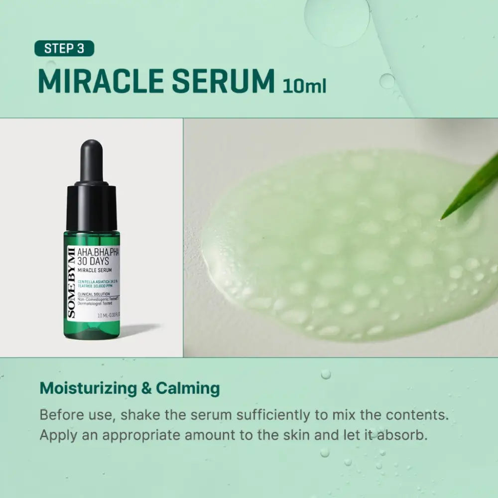 SOME BY MI AHA BHA PHA 30 MIRACLE AC SOS KIT (4pcs MINI)