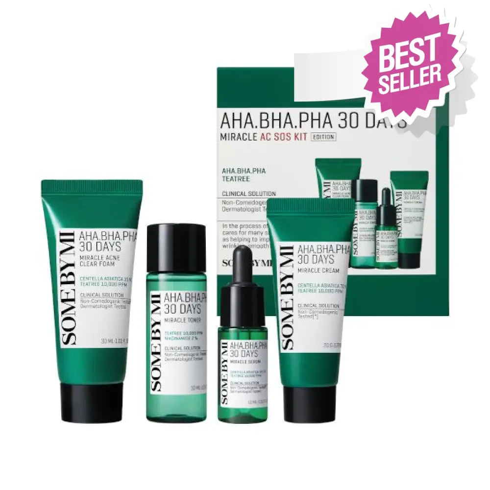 SOME BY MI AHA BHA PHA 30 MIRACLE AC SOS KIT (4pcs MINI)