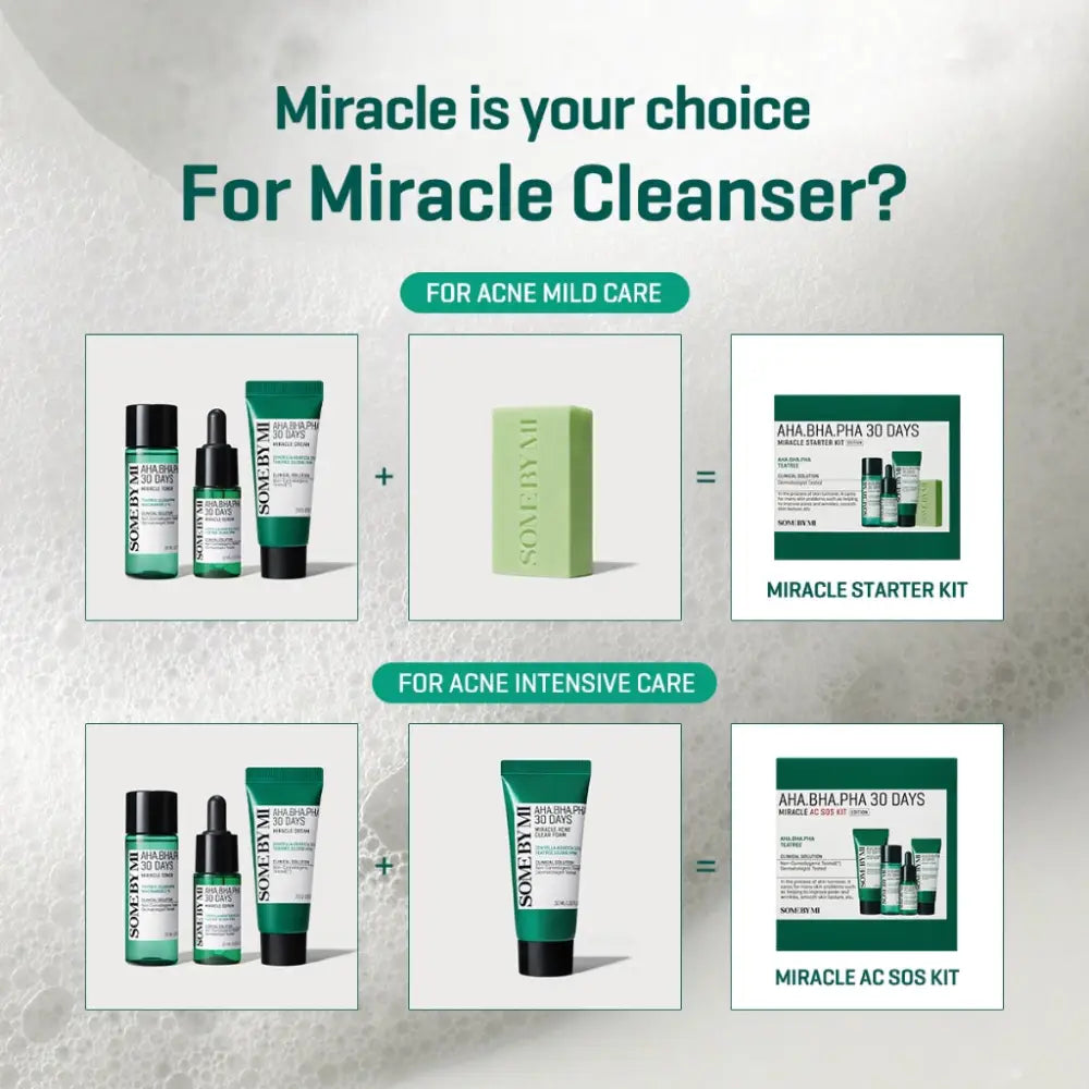 SOME BY MI AHA BHA PHA 30 MIRACLE AC SOS KIT (4pcs MINI)