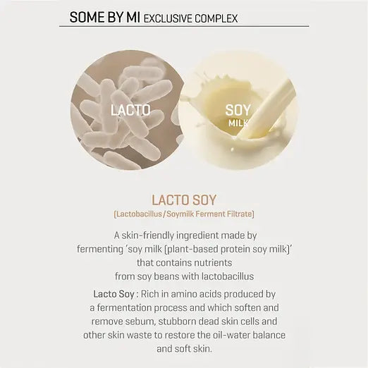SOME BY MI - Lactosoy Low PH Morning Cleanser Bar - 90g