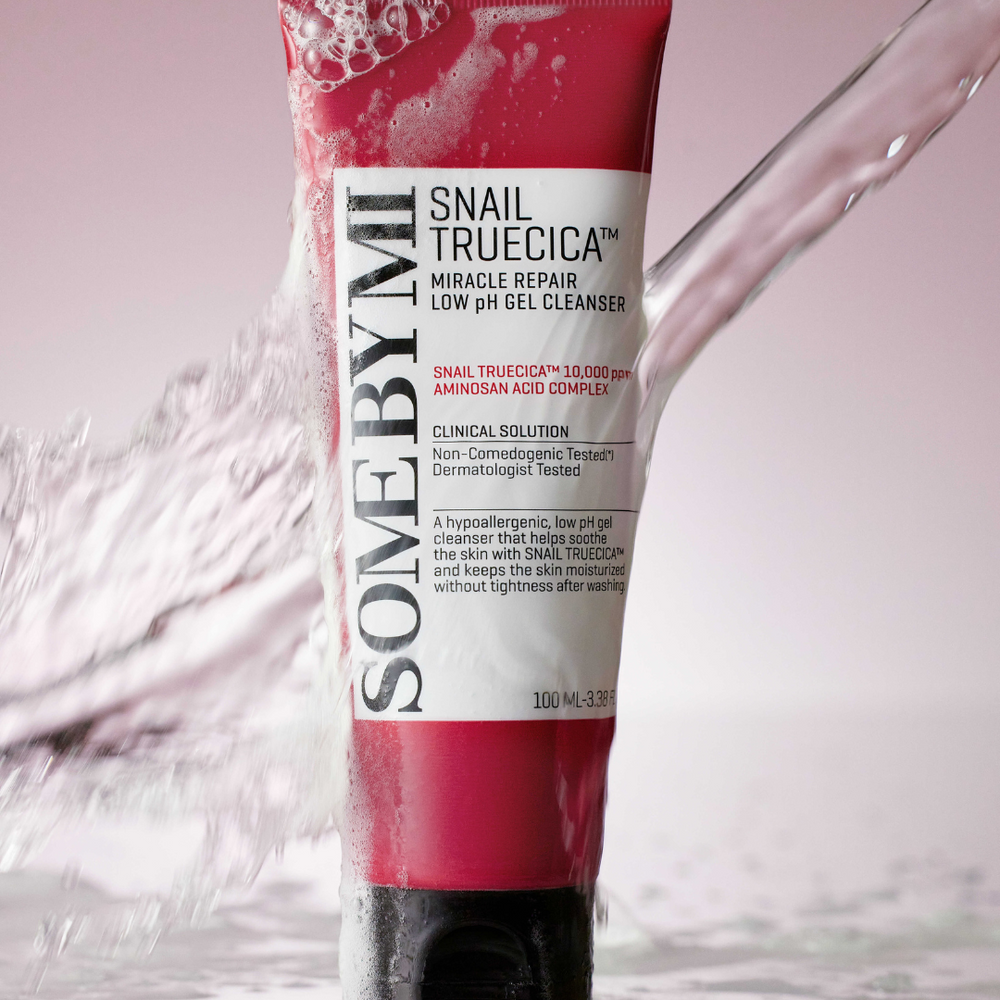 SOME BY MI - SNAIL TRUECICA MIRACLE REPAIR LOW PH GEL CLEANSER - 100ml