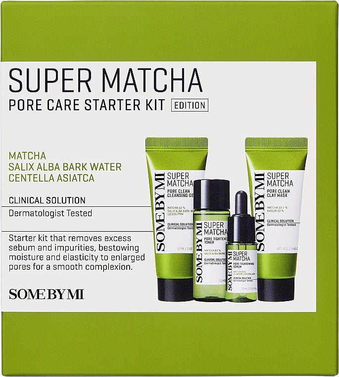 SOME BY MI - Super Matcha Pore Care Starter Kit ( 4pcs Mini )