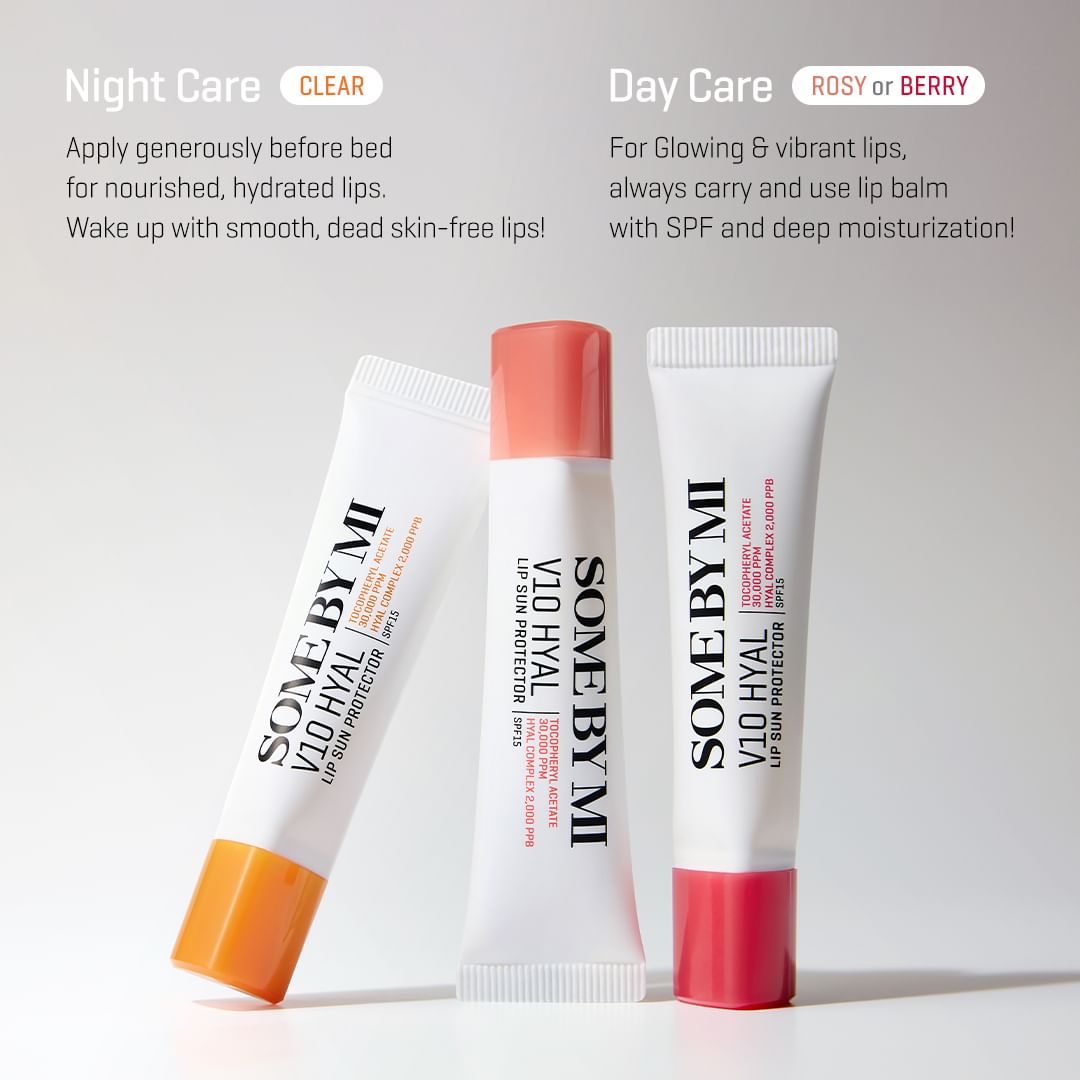 SOME BY MI - V10 Hyal Lip Sun Protector SPF15 - réf Berry 7ml
