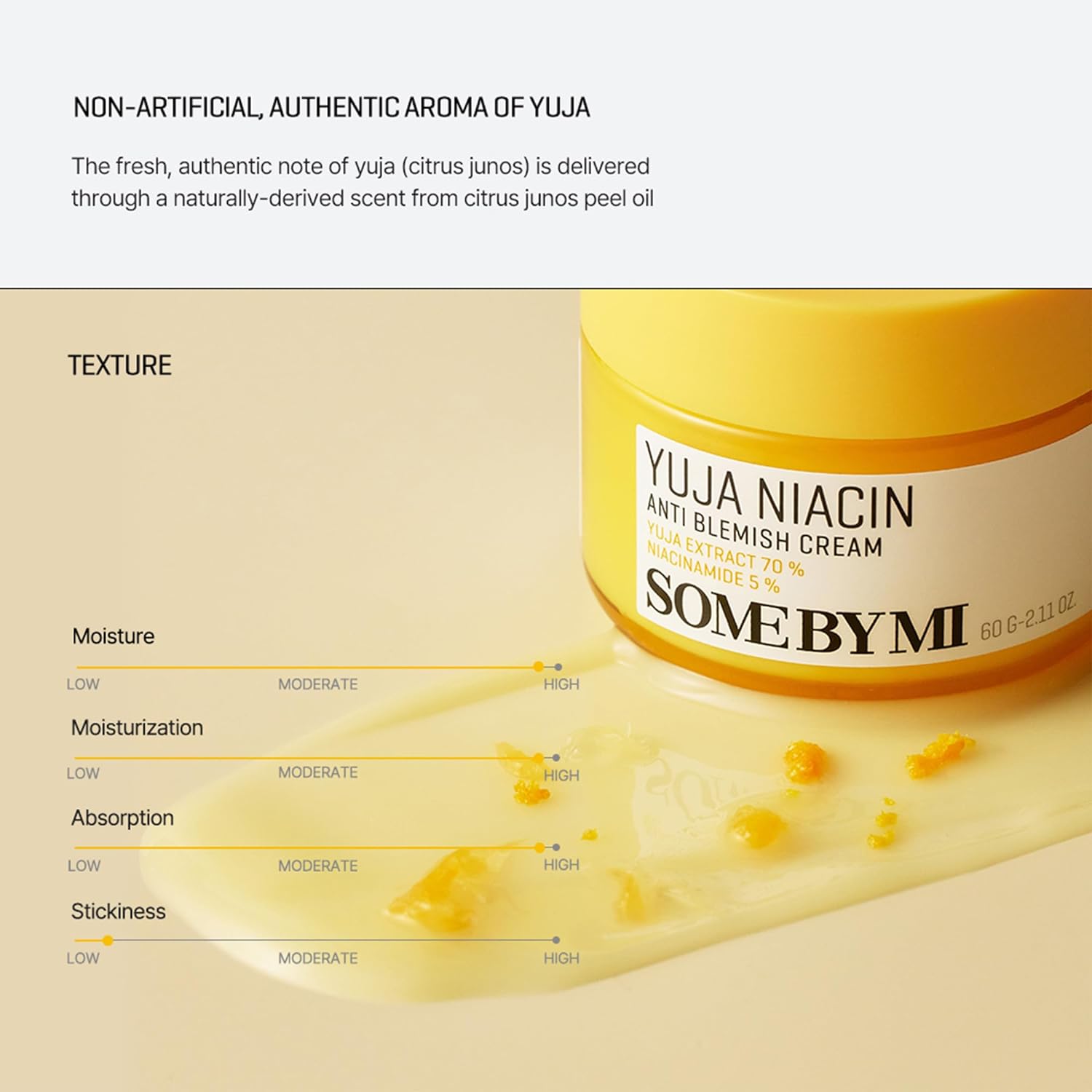 SOME BY MI - YUJA Niacin Anti-Blemish Cream - 60g