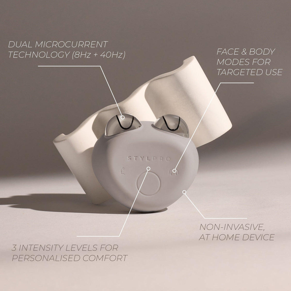STYLPRO - Dual Microcurrent Face & Body Toning Device