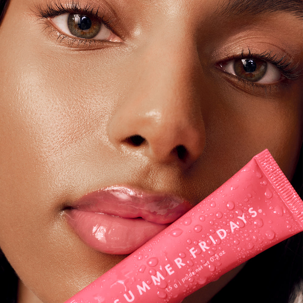 Summer Fridays - Baume à lèvres - Soin lèvres hydratant - réf Pink Guava