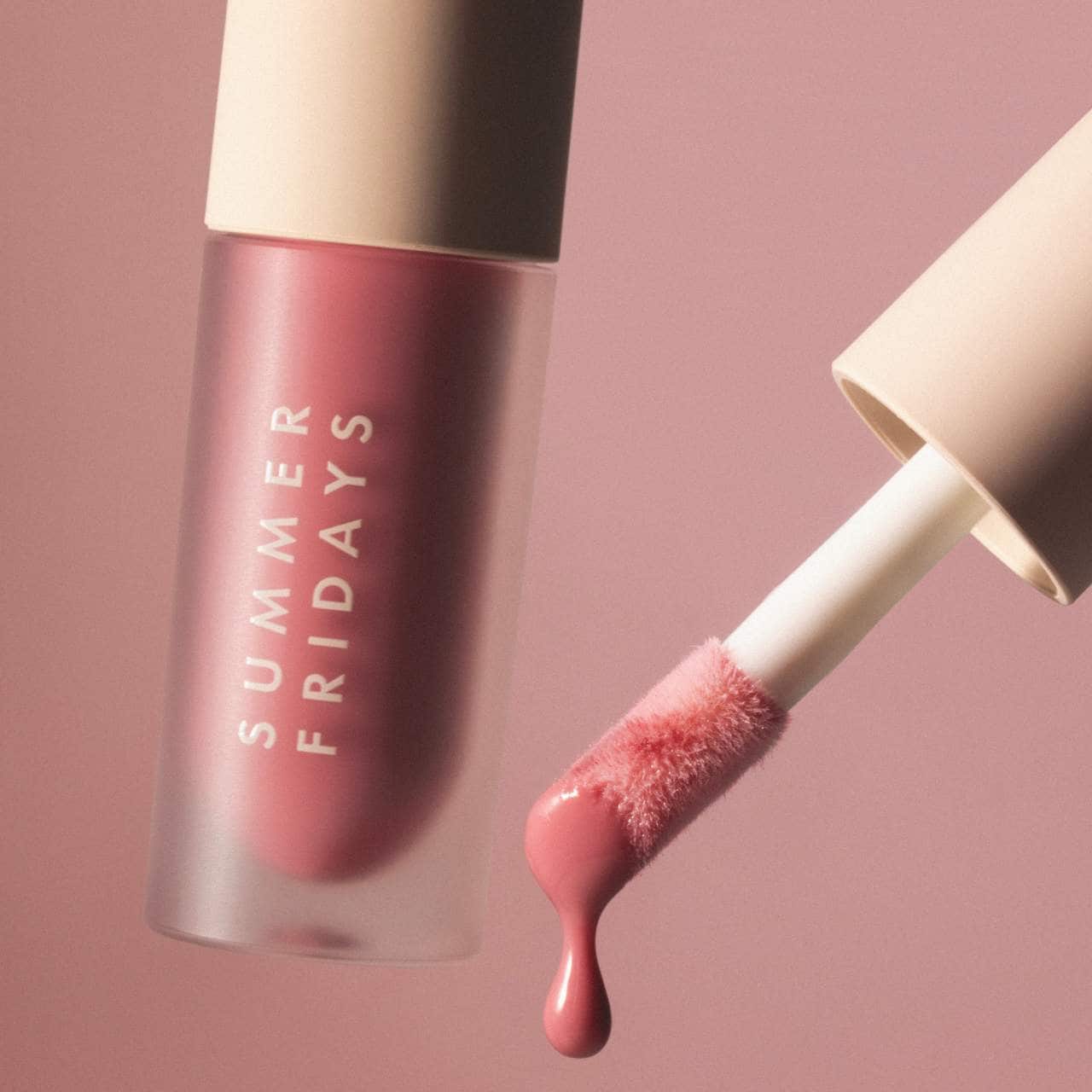 Summer Fridays - Dream Lip Oil - réf Rose Bud