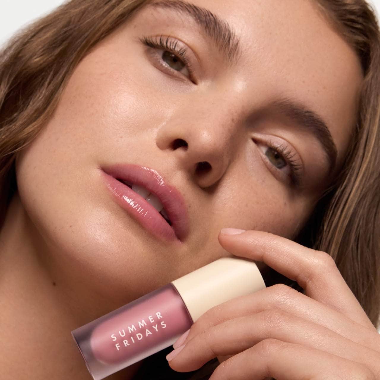 Summer Fridays - Dream Lip Oil - réf Rose Bud