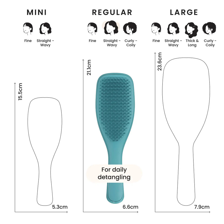 TANGLE TEEZER - The Ultimate Detangler Large Brush - réf Transformative Teal