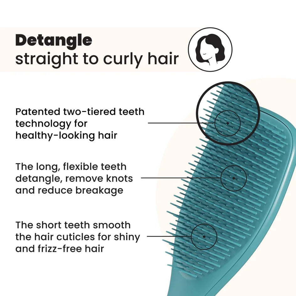 TANGLE TEEZER - The Ultimate Detangler Large Brush - réf Transformative Teal