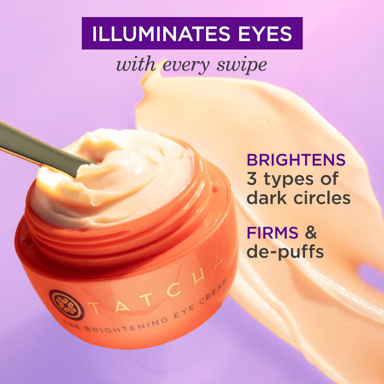 TATCHA - The Brightening Eye Cream with Vitamin-C for Dark Circles - 15ml